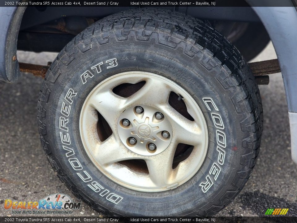 2002 Toyota Tundra SR5 Access Cab 4x4 Desert Sand / Gray Photo #20