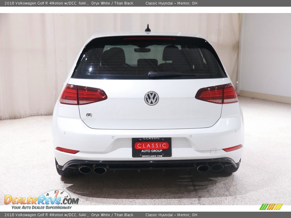 2018 Volkswagen Golf R 4Motion w/DCC. NAV. Oryx White / Titan Black Photo #20