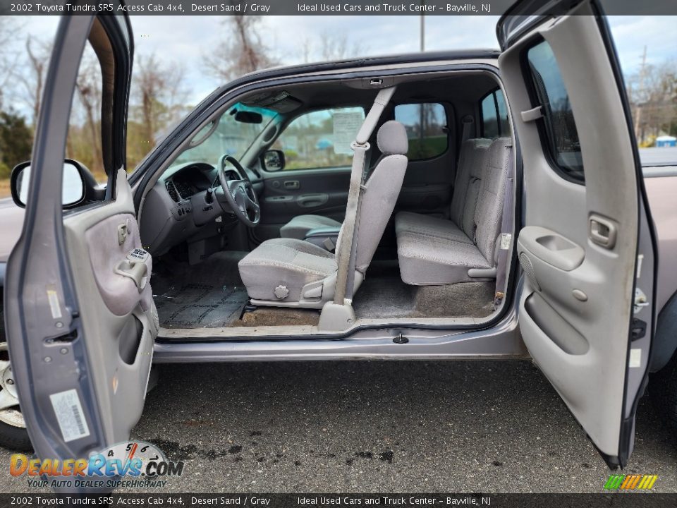 2002 Toyota Tundra SR5 Access Cab 4x4 Desert Sand / Gray Photo #22