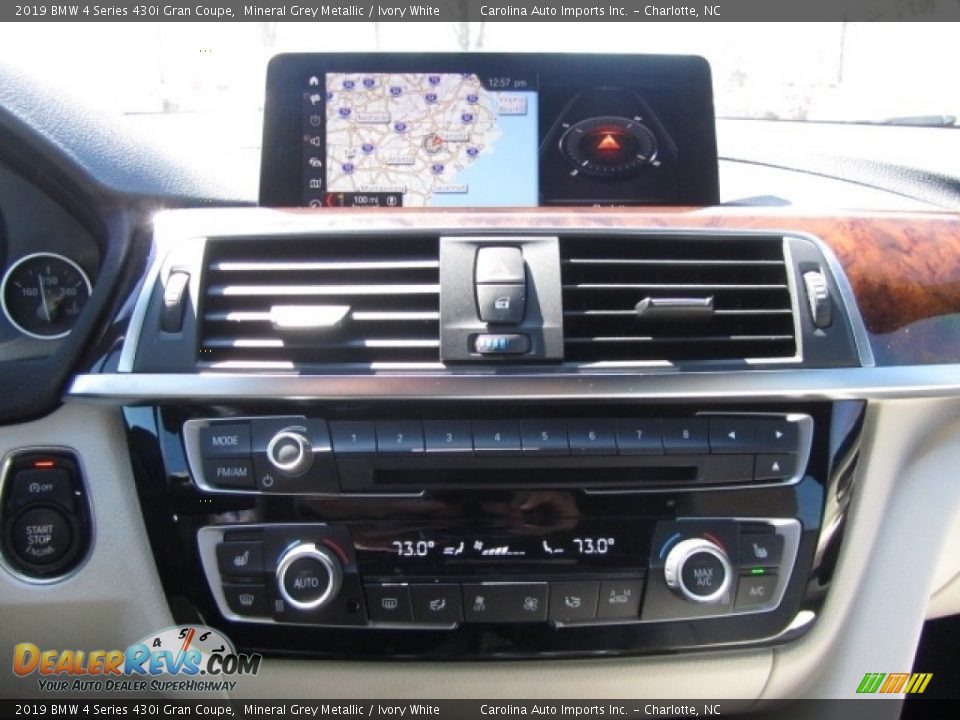 2019 BMW 4 Series 430i Gran Coupe Mineral Grey Metallic / Ivory White Photo #16