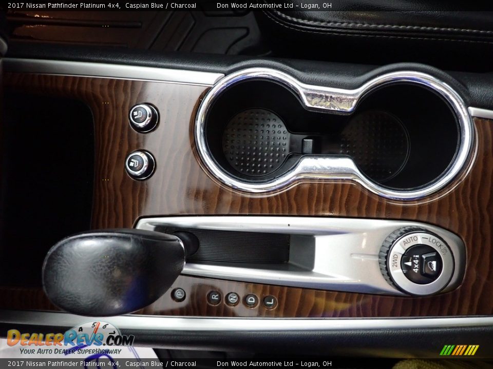 2017 Nissan Pathfinder Platinum 4x4 Caspian Blue / Charcoal Photo #25