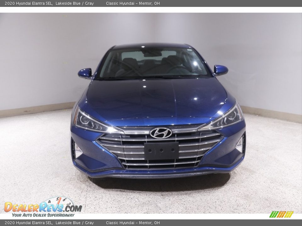 2020 Hyundai Elantra SEL Lakeside Blue / Gray Photo #2
