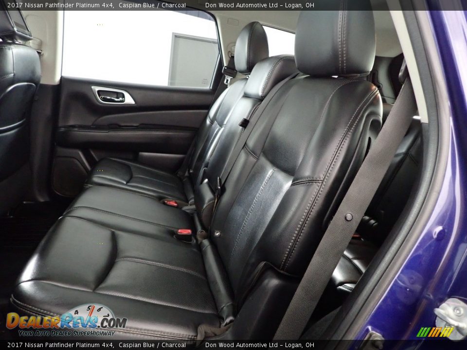 2017 Nissan Pathfinder Platinum 4x4 Caspian Blue / Charcoal Photo #28