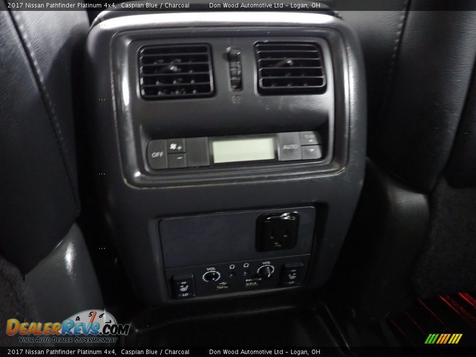 2017 Nissan Pathfinder Platinum 4x4 Caspian Blue / Charcoal Photo #30