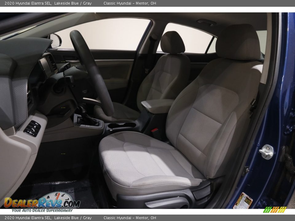 2020 Hyundai Elantra SEL Lakeside Blue / Gray Photo #5