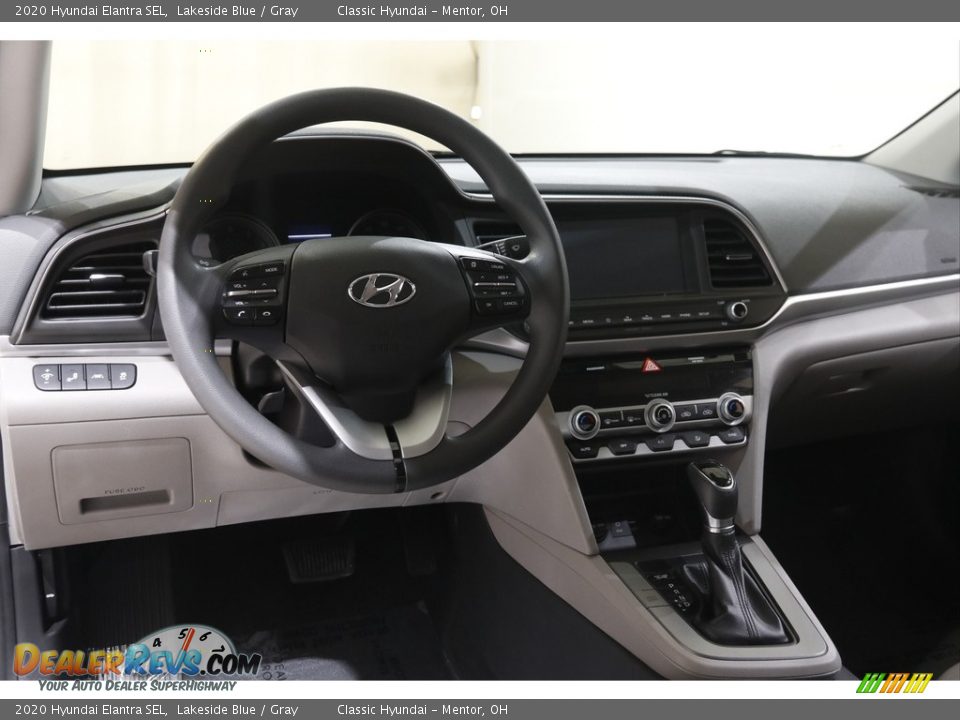 2020 Hyundai Elantra SEL Lakeside Blue / Gray Photo #6