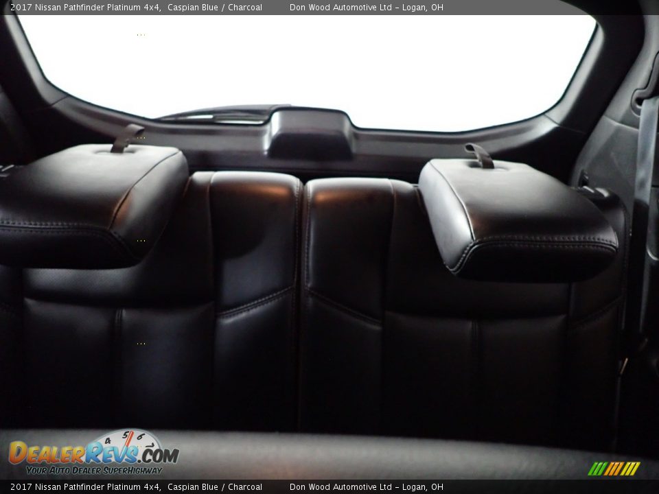 2017 Nissan Pathfinder Platinum 4x4 Caspian Blue / Charcoal Photo #32