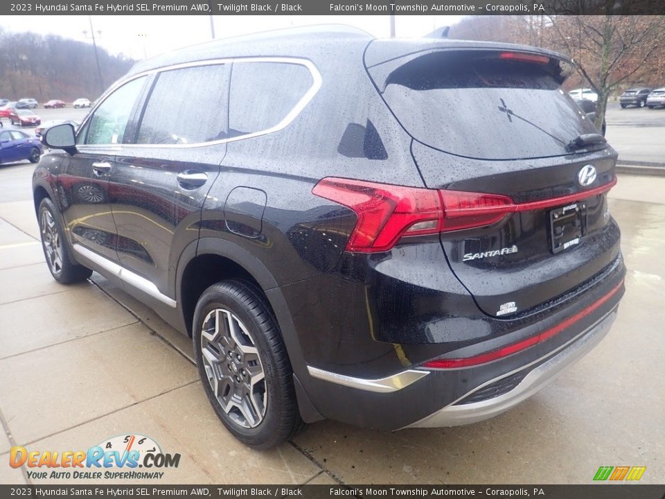 2023 Hyundai Santa Fe Hybrid SEL Premium AWD Twilight Black / Black Photo #5