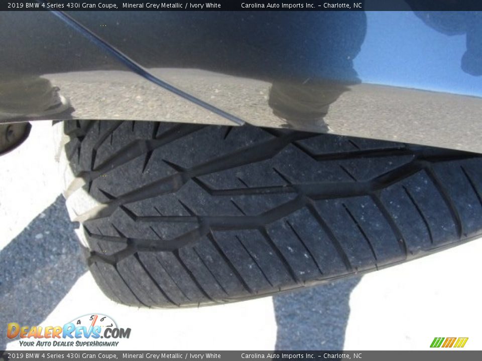 2019 BMW 4 Series 430i Gran Coupe Mineral Grey Metallic / Ivory White Photo #27