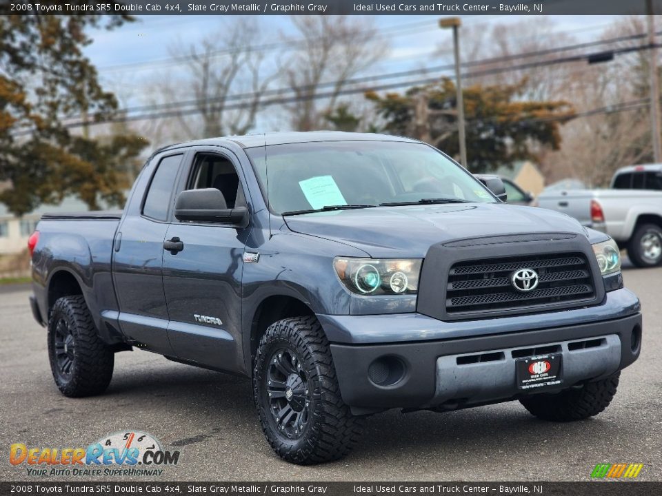 2008 Toyota Tundra SR5 Double Cab 4x4 Slate Gray Metallic / Graphite Gray Photo #2