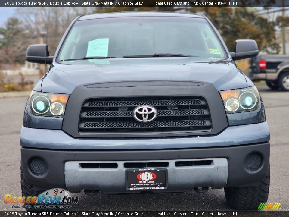 2008 Toyota Tundra SR5 Double Cab 4x4 Slate Gray Metallic / Graphite Gray Photo #3