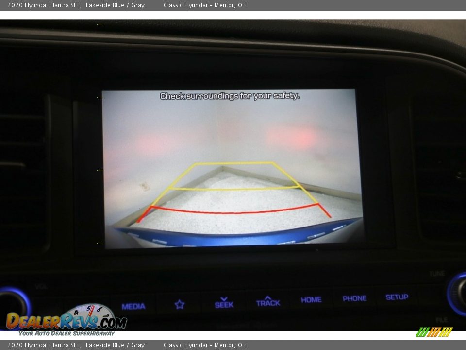 2020 Hyundai Elantra SEL Lakeside Blue / Gray Photo #11