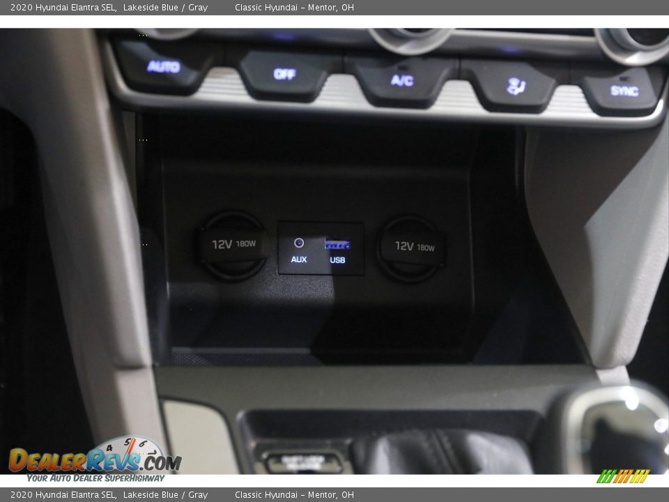 2020 Hyundai Elantra SEL Lakeside Blue / Gray Photo #12