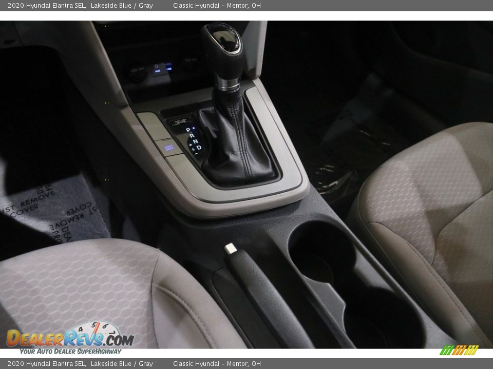 2020 Hyundai Elantra SEL Lakeside Blue / Gray Photo #13