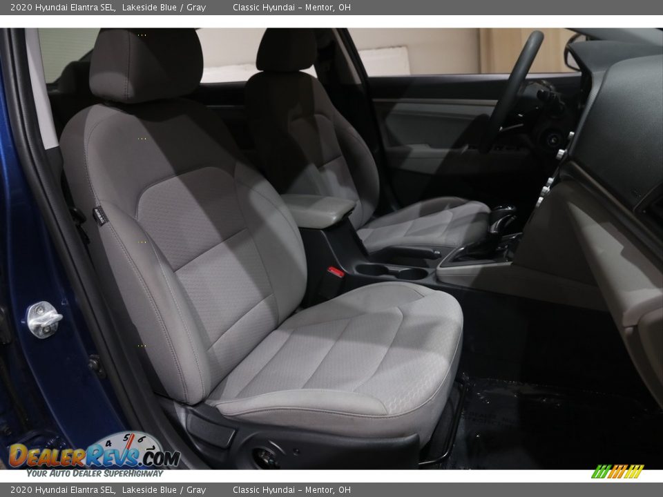 2020 Hyundai Elantra SEL Lakeside Blue / Gray Photo #14