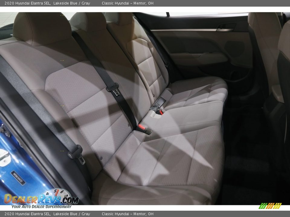 2020 Hyundai Elantra SEL Lakeside Blue / Gray Photo #15