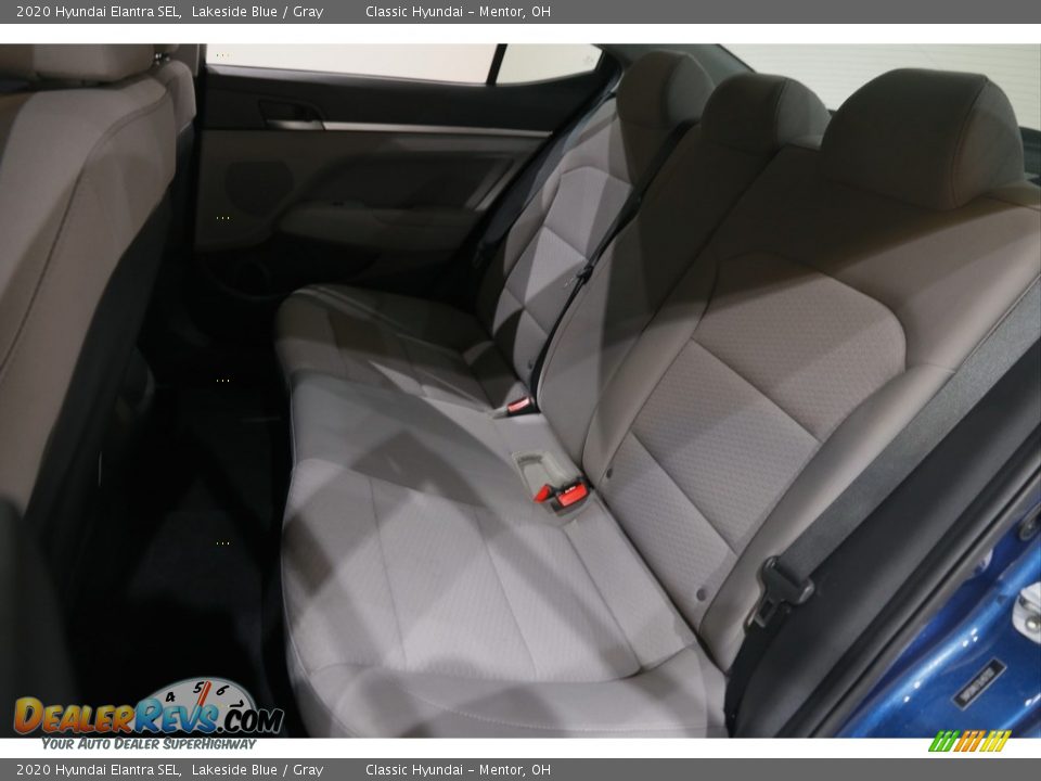 2020 Hyundai Elantra SEL Lakeside Blue / Gray Photo #16