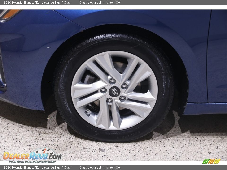 2020 Hyundai Elantra SEL Lakeside Blue / Gray Photo #19