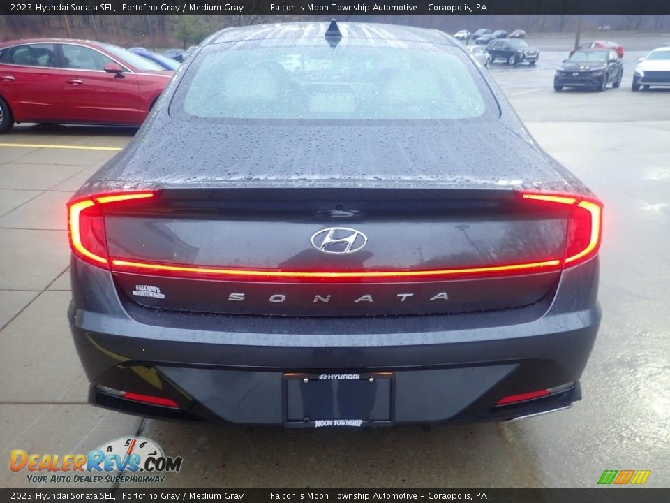 2023 Hyundai Sonata SEL Portofino Gray / Medium Gray Photo #3