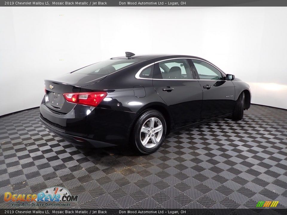 2019 Chevrolet Malibu LS Mosaic Black Metallic / Jet Black Photo #10