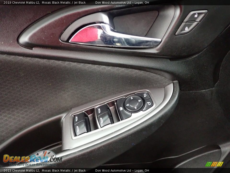 2019 Chevrolet Malibu LS Mosaic Black Metallic / Jet Black Photo #12