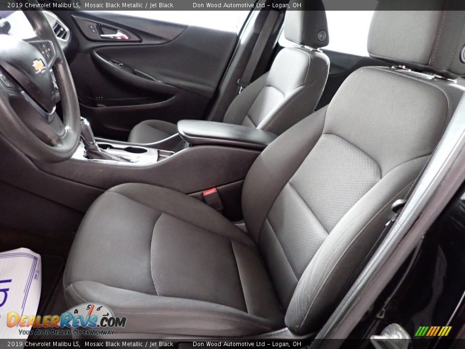 2019 Chevrolet Malibu LS Mosaic Black Metallic / Jet Black Photo #14