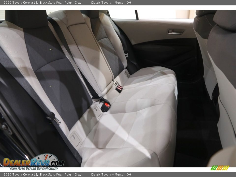 2020 Toyota Corolla LE Black Sand Pearl / Light Gray Photo #14