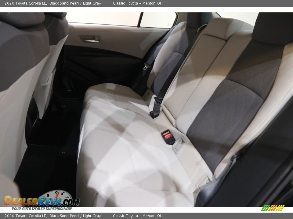 2020 Toyota Corolla LE Black Sand Pearl / Light Gray Photo #15