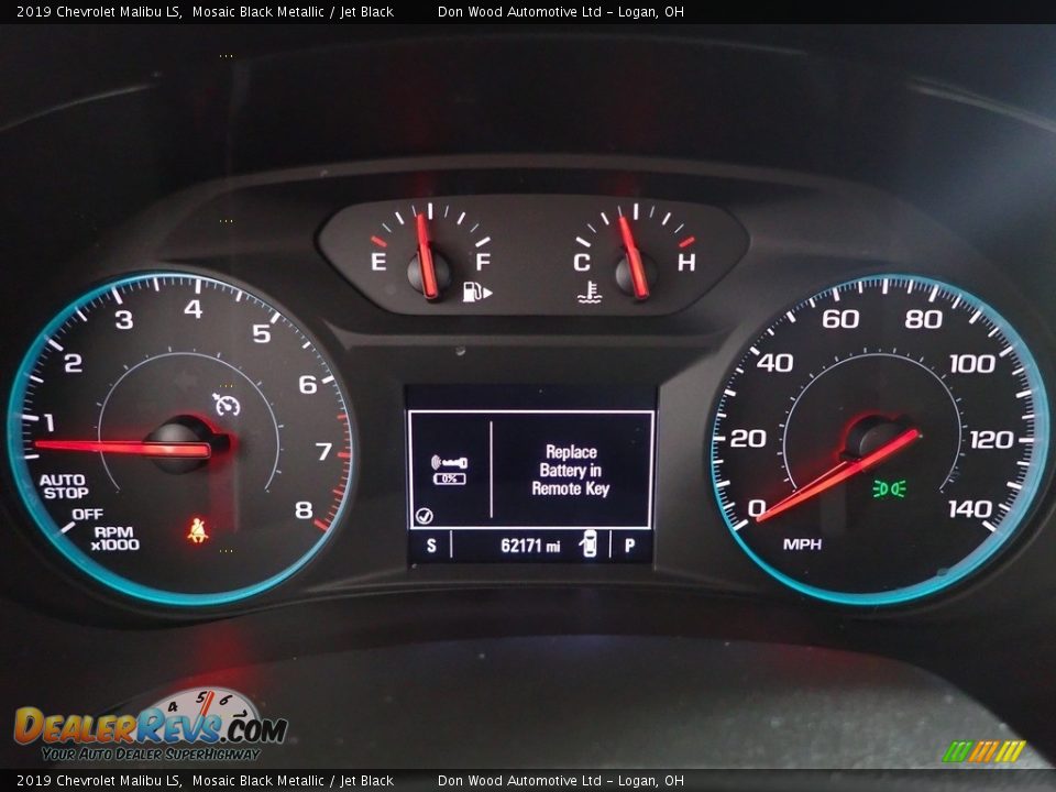 2019 Chevrolet Malibu LS Mosaic Black Metallic / Jet Black Photo #18