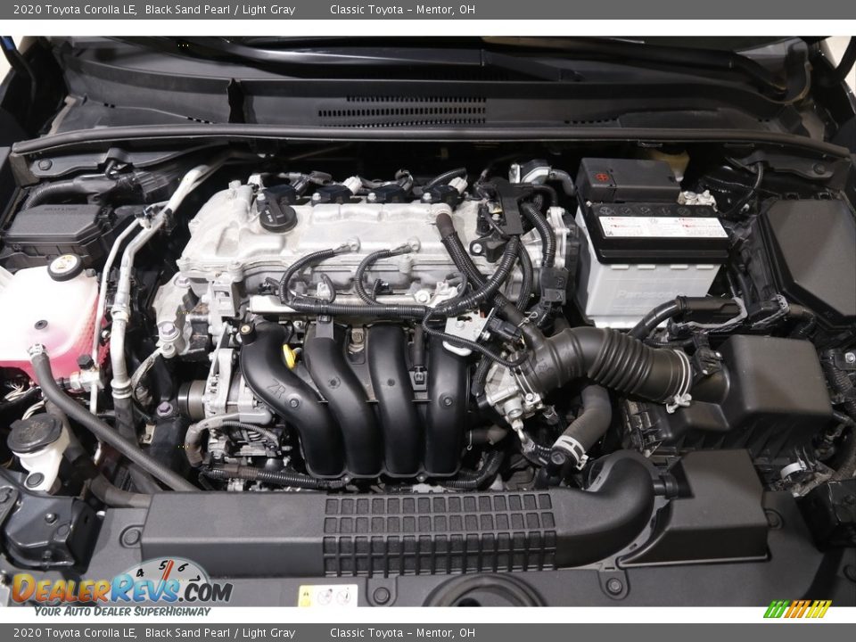 2020 Toyota Corolla LE Black Sand Pearl / Light Gray Photo #17