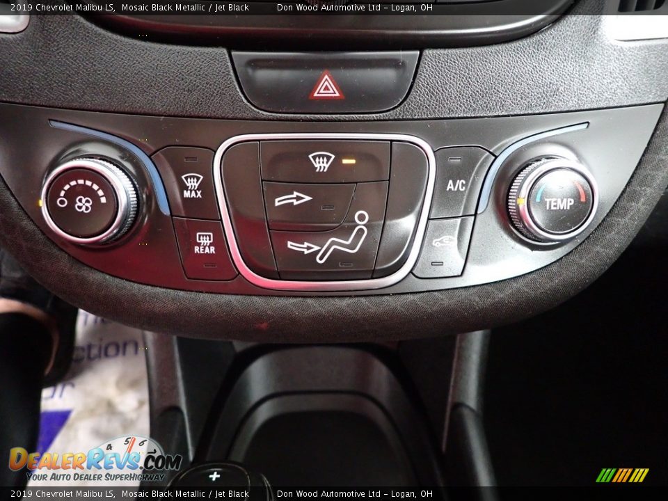 2019 Chevrolet Malibu LS Mosaic Black Metallic / Jet Black Photo #19