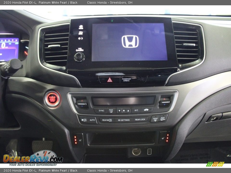 2020 Honda Pilot EX-L Platinum White Pearl / Black Photo #23