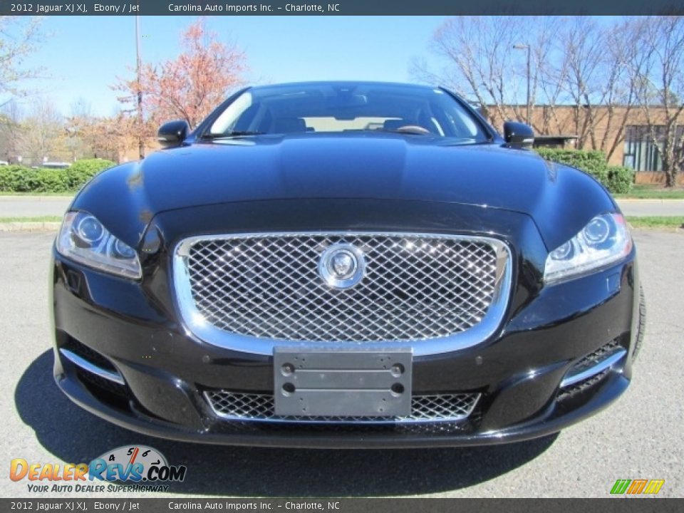 2012 Jaguar XJ XJ Ebony / Jet Photo #5