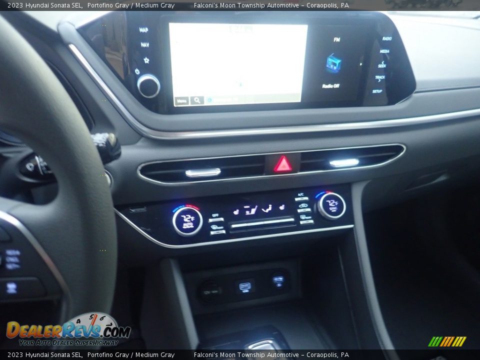 2023 Hyundai Sonata SEL Portofino Gray / Medium Gray Photo #17