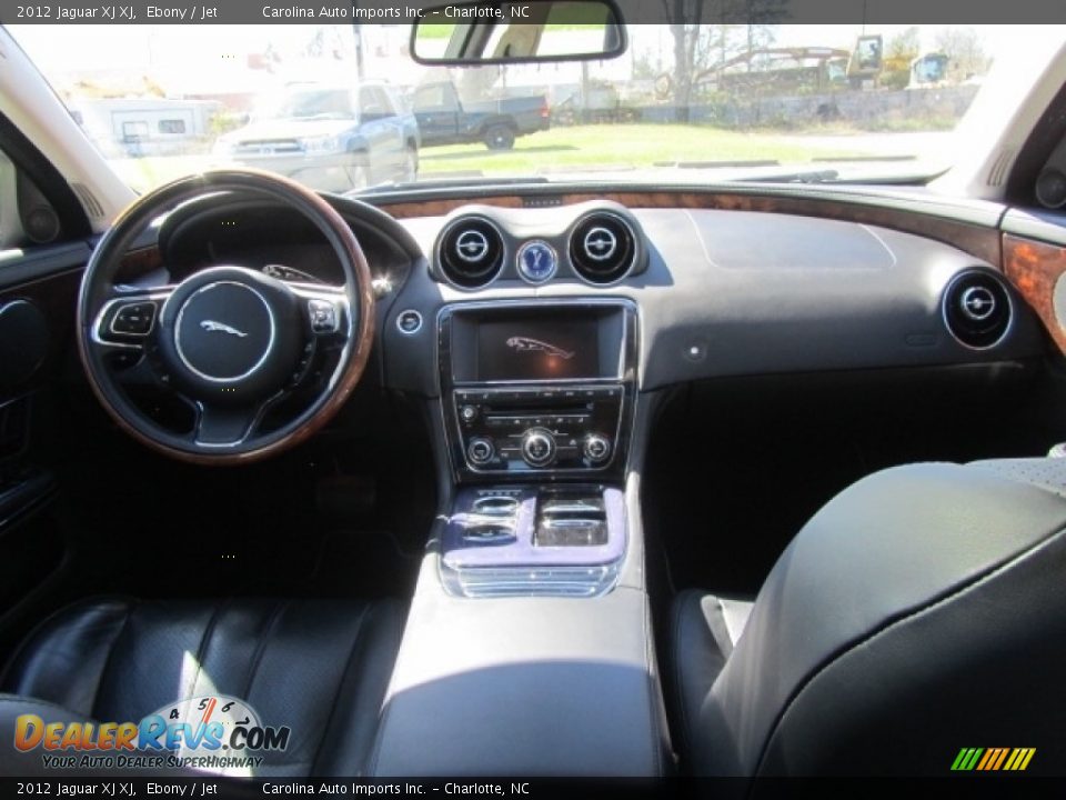2012 Jaguar XJ XJ Ebony / Jet Photo #13