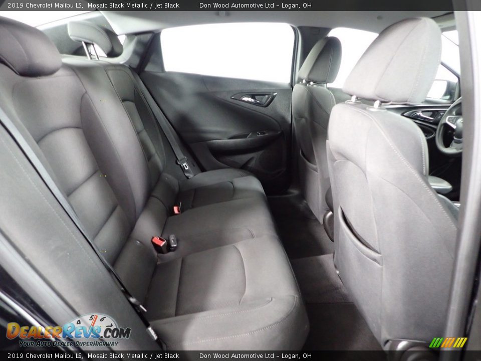 2019 Chevrolet Malibu LS Mosaic Black Metallic / Jet Black Photo #28