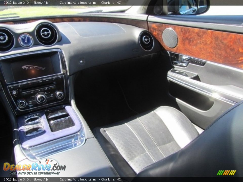 2012 Jaguar XJ XJ Ebony / Jet Photo #14