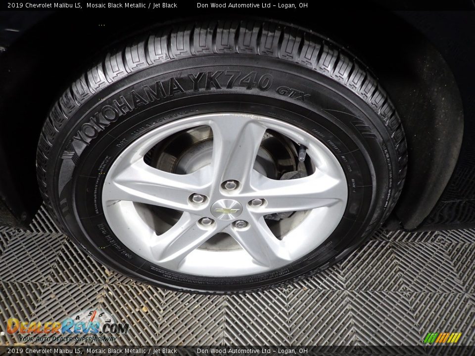 2019 Chevrolet Malibu LS Mosaic Black Metallic / Jet Black Photo #29
