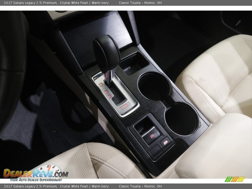 2017 Subaru Legacy 2.5i Premium Crystal White Pearl / Warm Ivory Photo #13