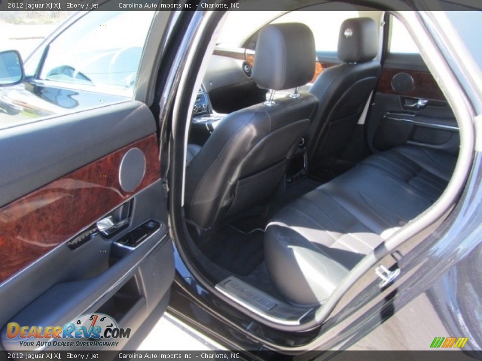 2012 Jaguar XJ XJ Ebony / Jet Photo #19