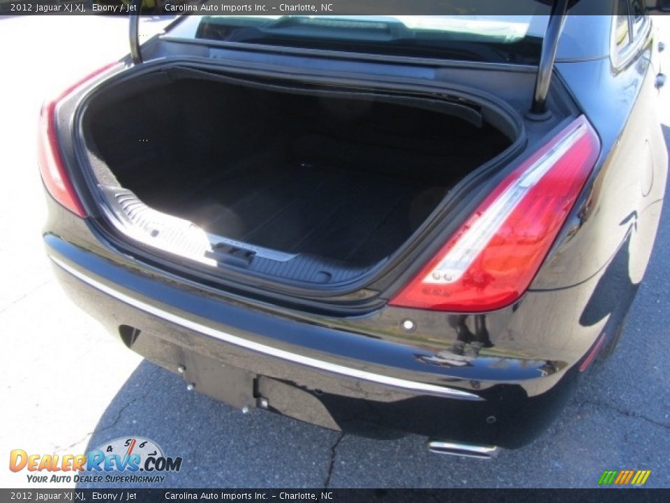 2012 Jaguar XJ XJ Ebony / Jet Photo #20
