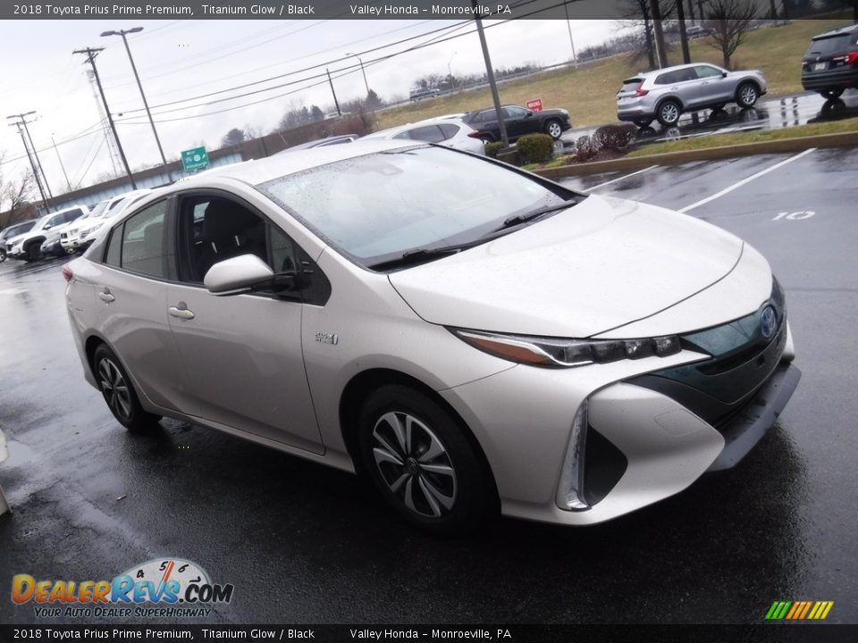 2018 Toyota Prius Prime Premium Titanium Glow / Black Photo #6