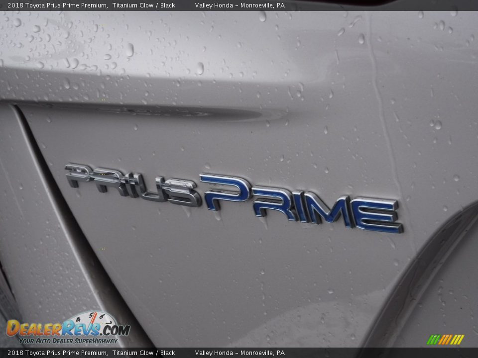 2018 Toyota Prius Prime Premium Titanium Glow / Black Photo #8