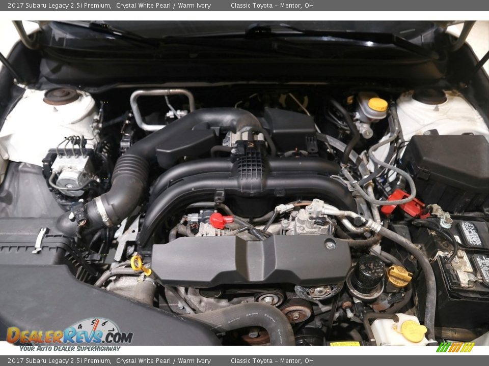 2017 Subaru Legacy 2.5i Premium Crystal White Pearl / Warm Ivory Photo #19