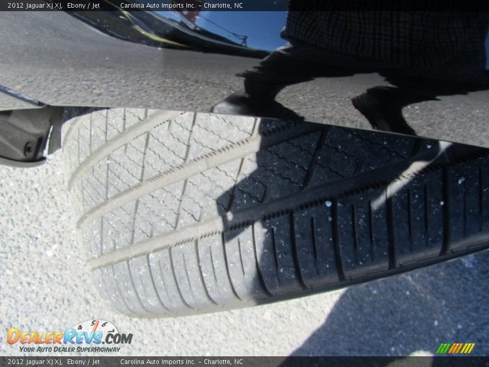 2012 Jaguar XJ XJ Ebony / Jet Photo #27