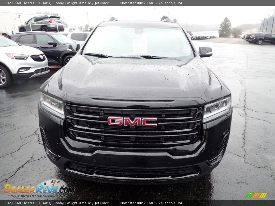 2023 GMC Acadia SLE AWD Ebony Twilight Metallic / Jet Black Photo #11