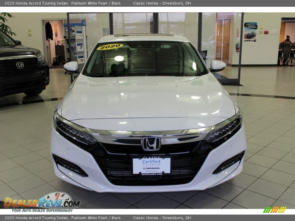 2020 Honda Accord Touring Sedan Platinum White Pearl / Black Photo #2