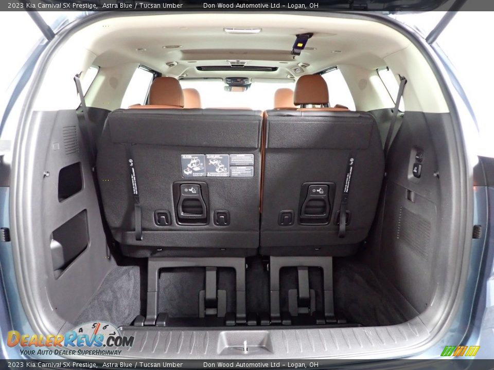 2023 Kia Carnival SX Prestige Astra Blue / Tucsan Umber Photo #13