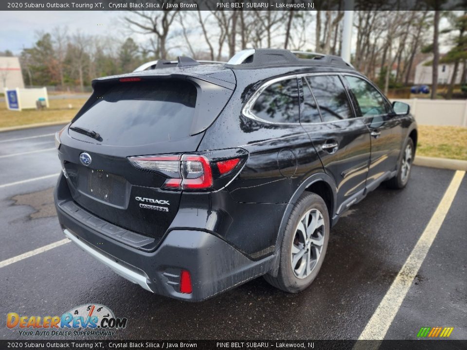 2020 Subaru Outback Touring XT Crystal Black Silica / Java Brown Photo #6