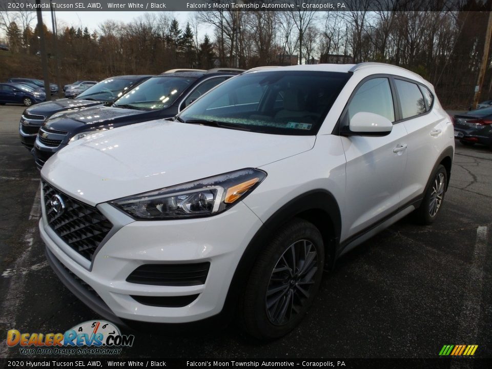 2020 Hyundai Tucson SEL AWD Winter White / Black Photo #1